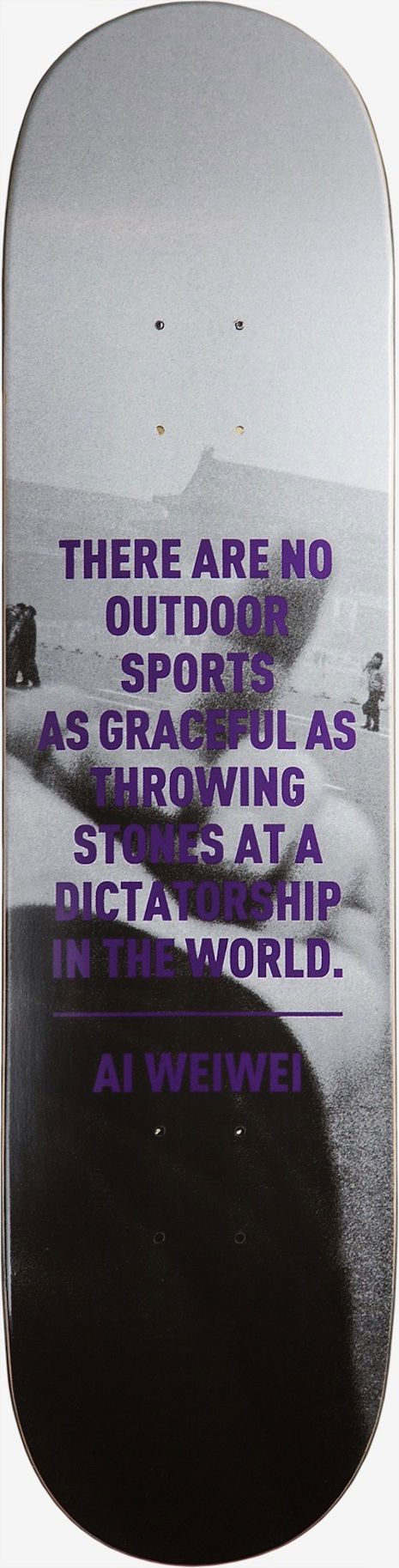 “There Are No Outdoor Sports as Graceful as Throwing Stones at a Dictatorship in the World”