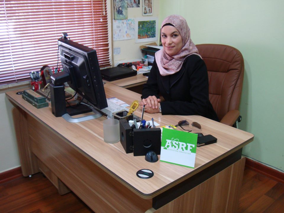 A biotecnóloga palestina Penelope Shihab
