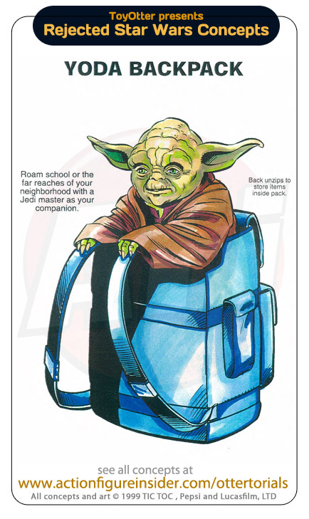 Mochila com Yoda