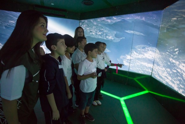 Cinema sensorial: uma das principais atrações da Conexão Estação Natureza.