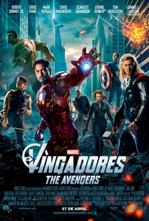 Cartaz de Os Vingadores, recordista de bilheteria do ano de 2012 e prova do poder da Disney