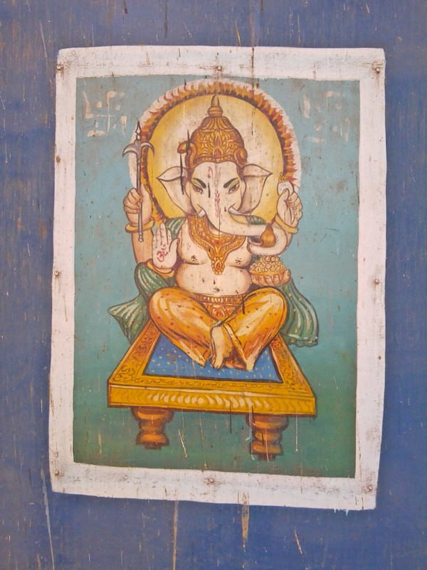 O deus Ganesh é o mais popular. Ele atrai prosperidade e remove obstáculos.