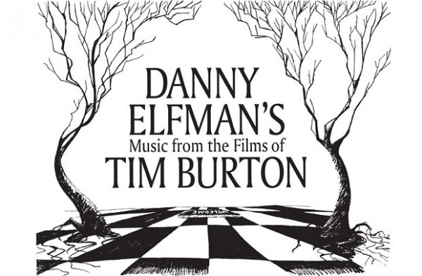 Cartaz do show especial de Danny Elfman e Tim Burton