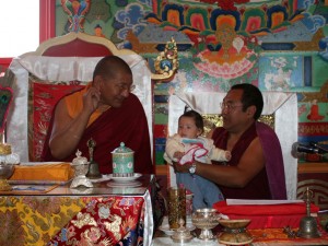 Com Getse Rinpoche e o nosso amado Jigme Tromge Rinpoche