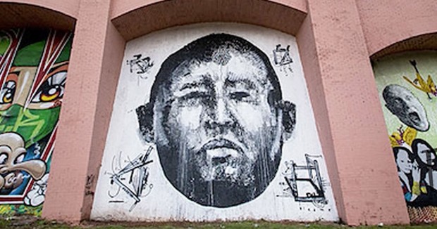 Mural que lembra Hugo Chaves provocou revolta