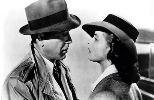 Rick (Humphrey Bogart) e Ilsa (Ingrid Bergman) em Casablanca (1942), de Michael Curtiz