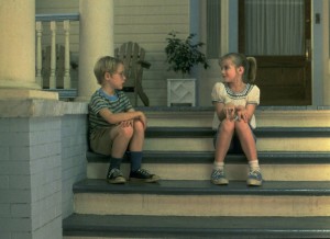 Thomas (Macaulay Culkin) e Vada (Anna Chumsky) em Meu primeiro amor (1991), de Howard Zieff