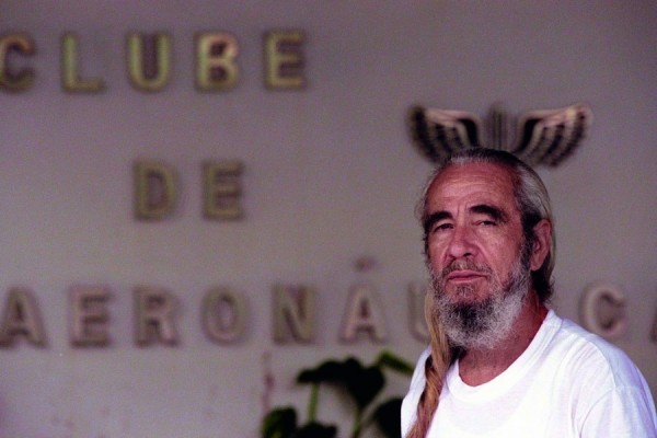 Geraldo Vandré em 1999, no Hotel da Aeronáutica, no Rio