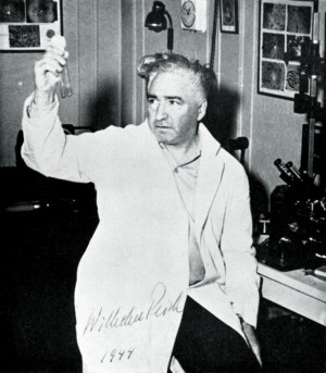 Reich em seu laboratório em 1944