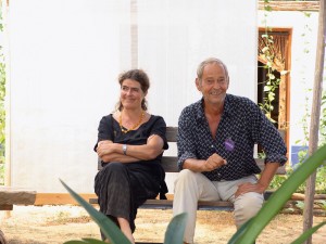 O casal Sabine e Dieter em 2003