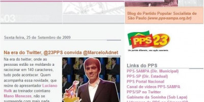 Partido PPS convida Marcelo Adnet para entrar na política