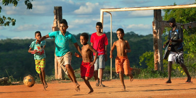 Futebol pé no chão