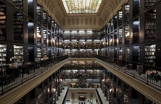 Interior da Biblioteca Nacional