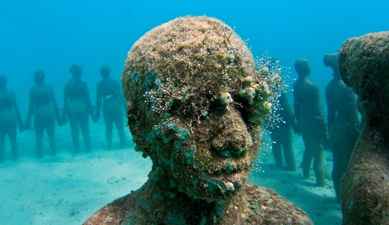 Jason de Caires Taylor e sua arte subaquática