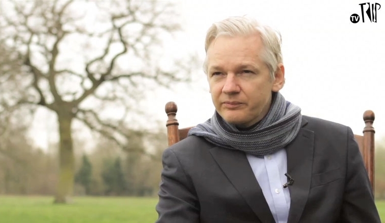 Julian Assange na TV Trip