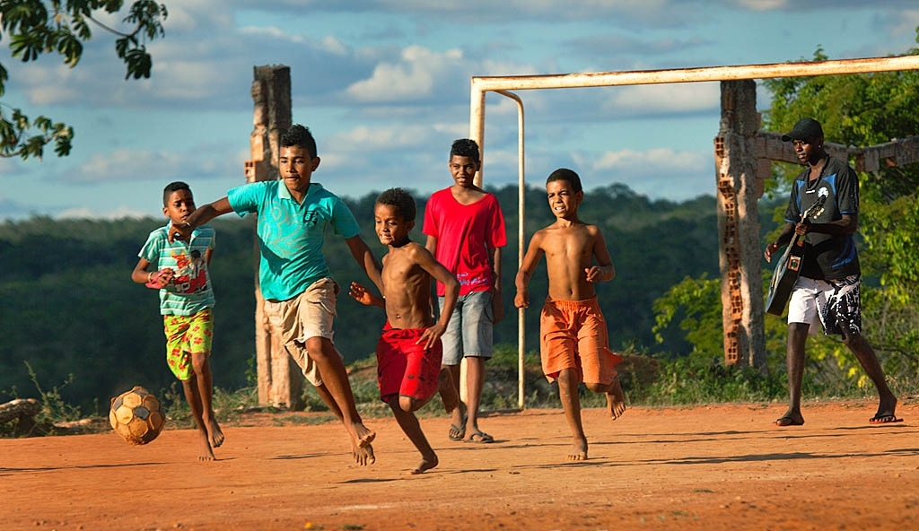 Futebol pé no chão