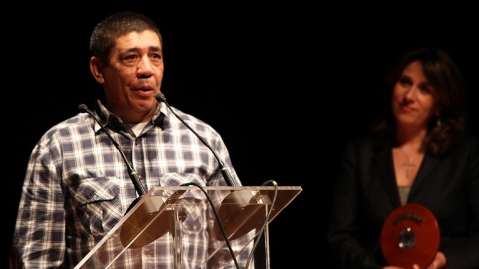 Sérgio Vaz recebe o Prêmio Trip Transformadores em 2010