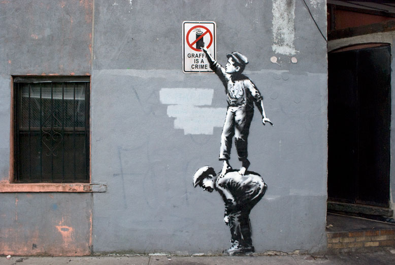 O retorno de Banksy
