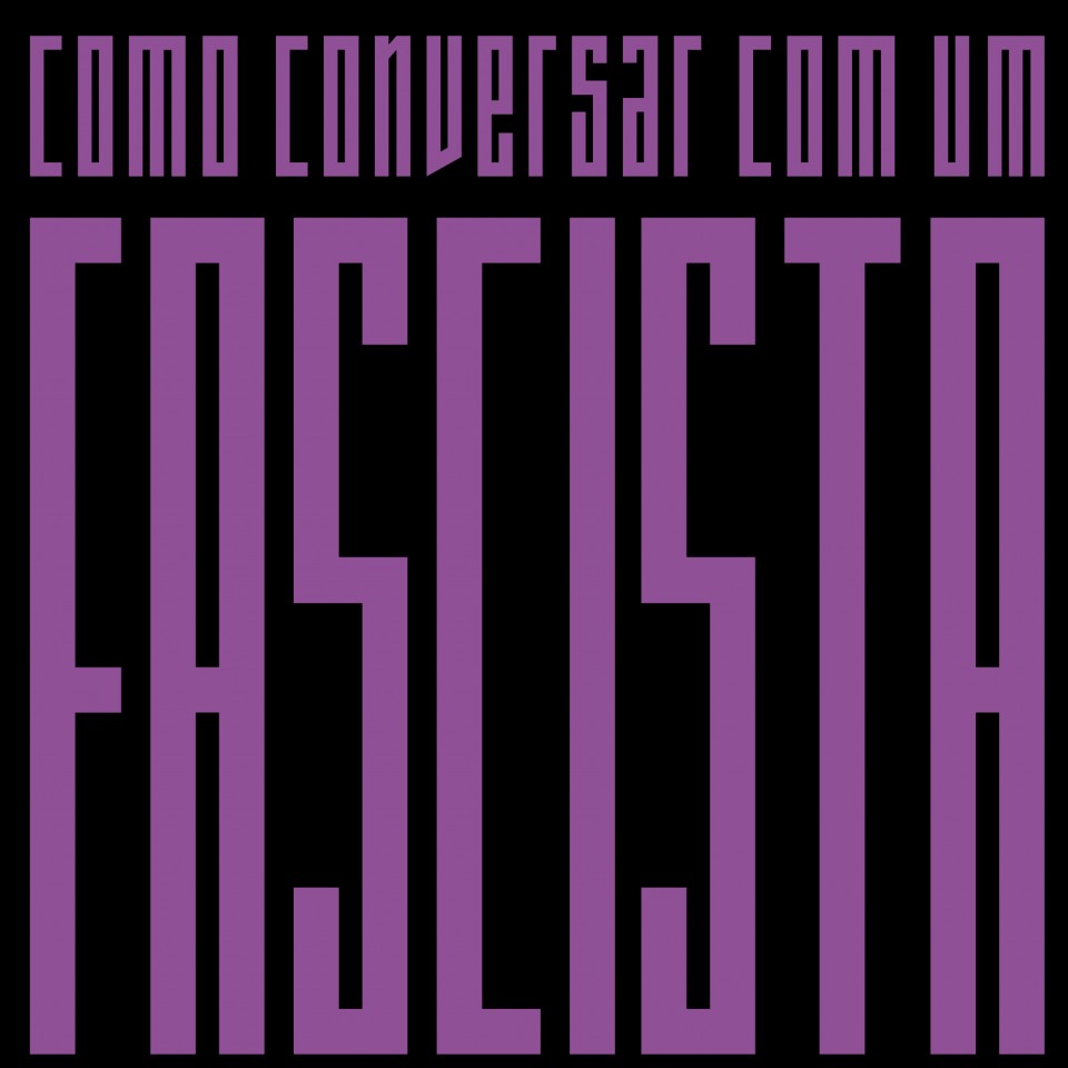 Capa de "Como conversar com um fascista"