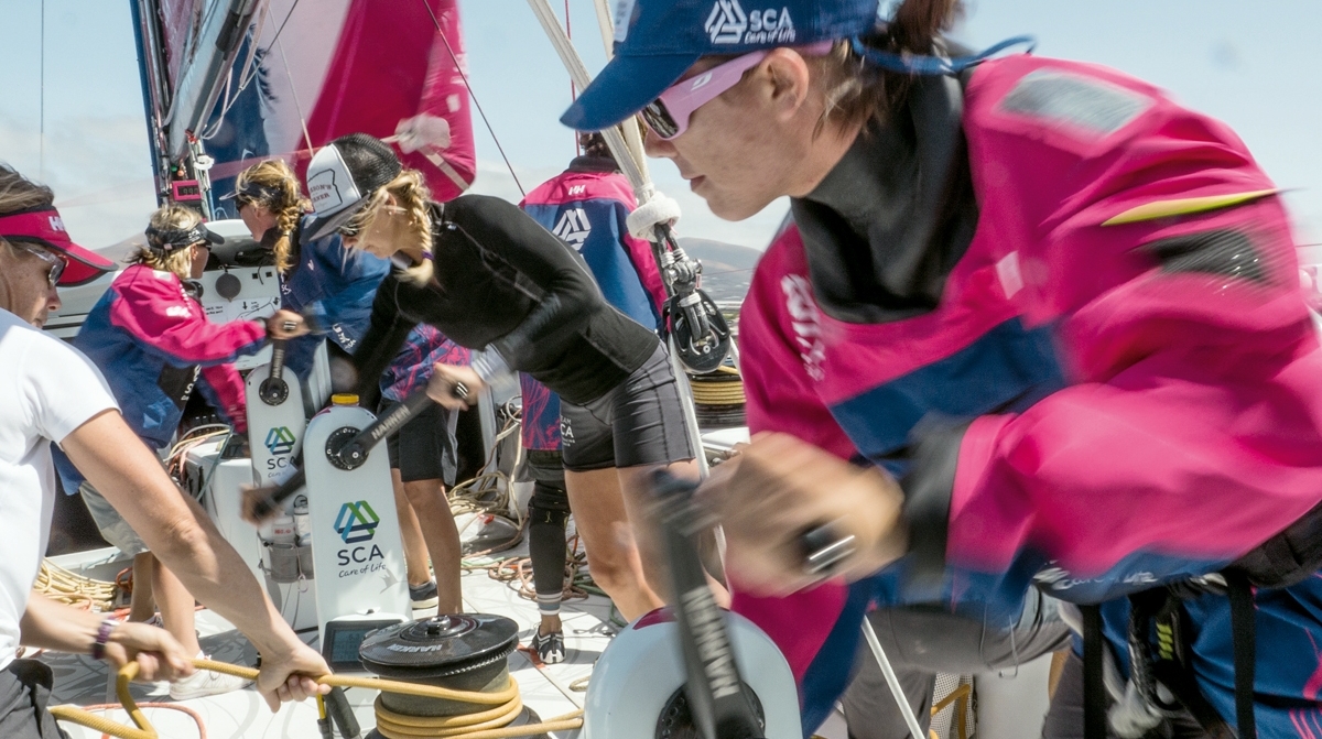 Equipe feminina do Volvo Ocean Race no TripTV