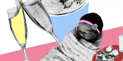 Nova moda: convescote em quarto de maternidade