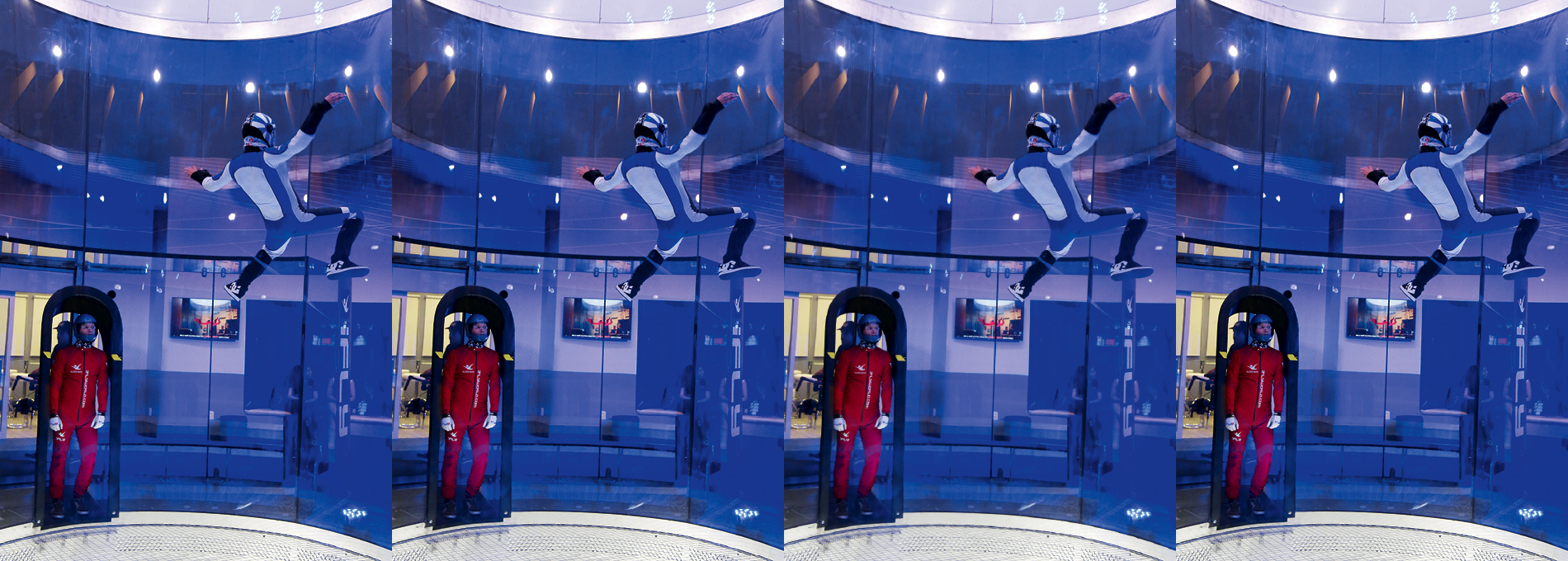 iFLY, simulador de paraquedismo indoor