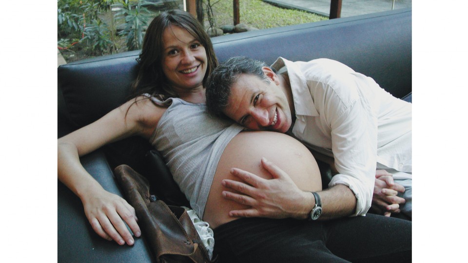 Paula e o marido aguardam o grande momento na maternidade São José, Rio de Janeiro