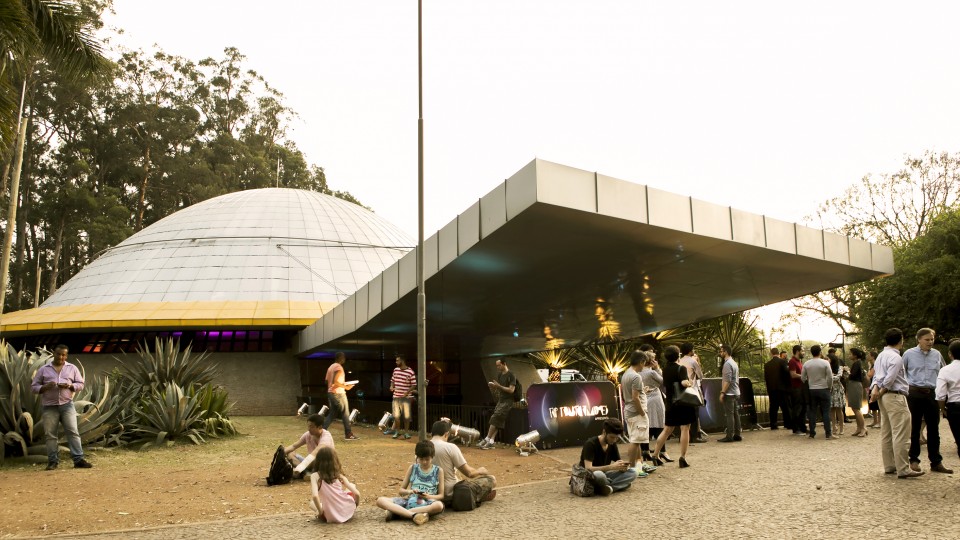 O planetário do Parque Ibirapuera, em São Paulo, foi palco da Batalha de Estrelas