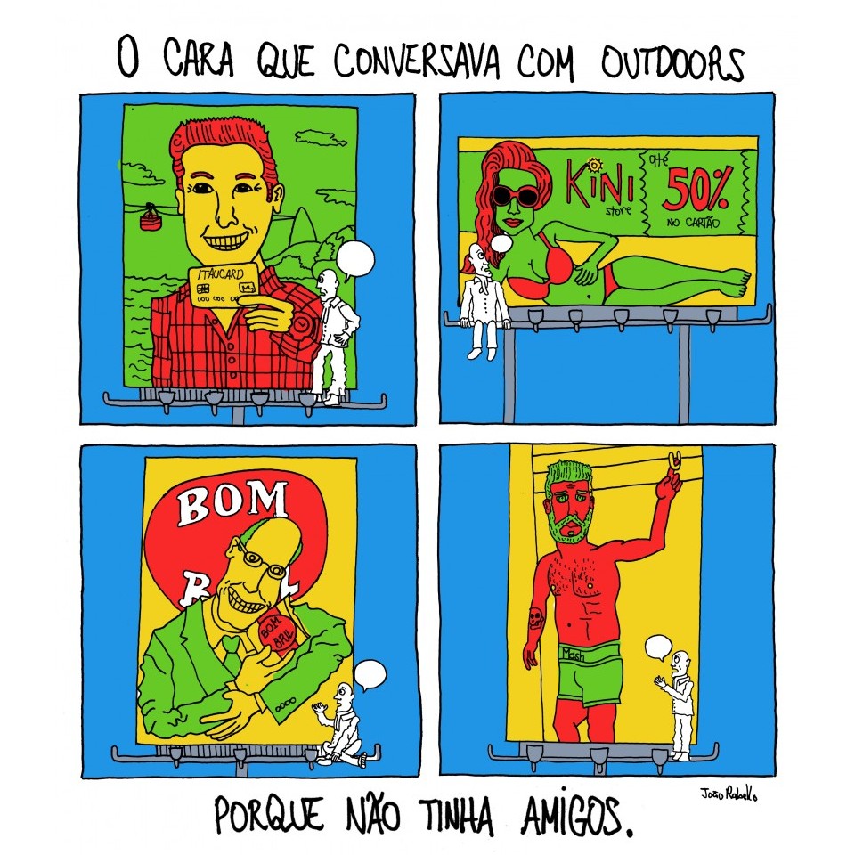 HQ da série "Quadrinhos Perturbados", de João Victor Rabello