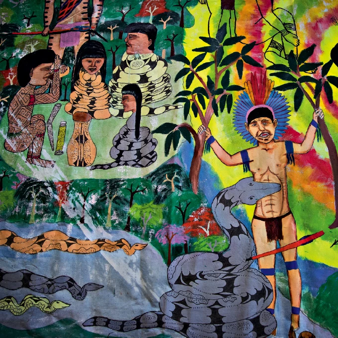 Kwat e Jaí' levam mitos indígenas às crianças por meio da arte