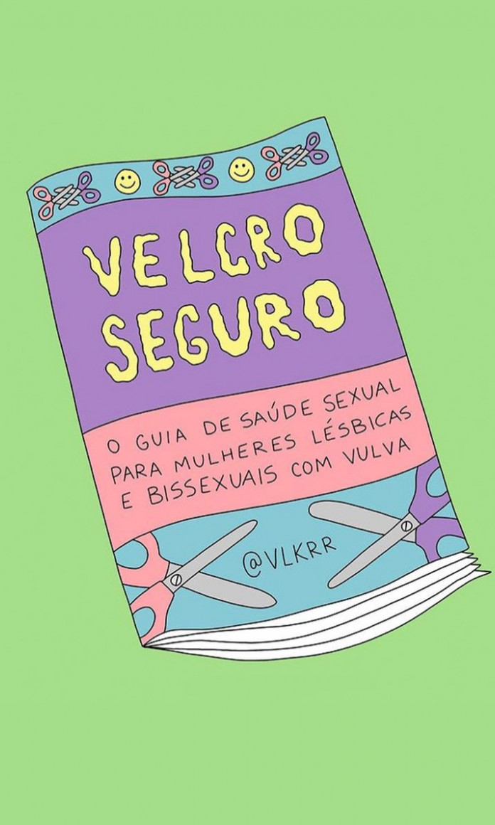 Colando velcro com segurança