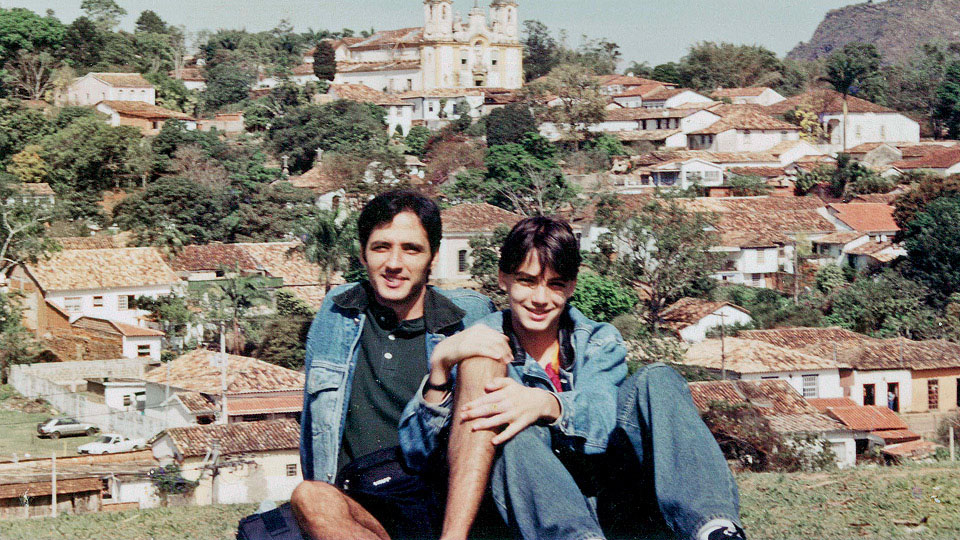 Felipe Neto e seu pai