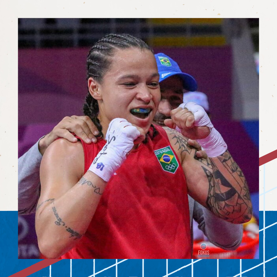 A boxeadora Beatriz Ferreira, atual campeã mundial na categoria até 60 quilos, procurou apoio para se manter firme: "O físico a gente treina, se desenvolve, mas o lado mental é muito complicado"