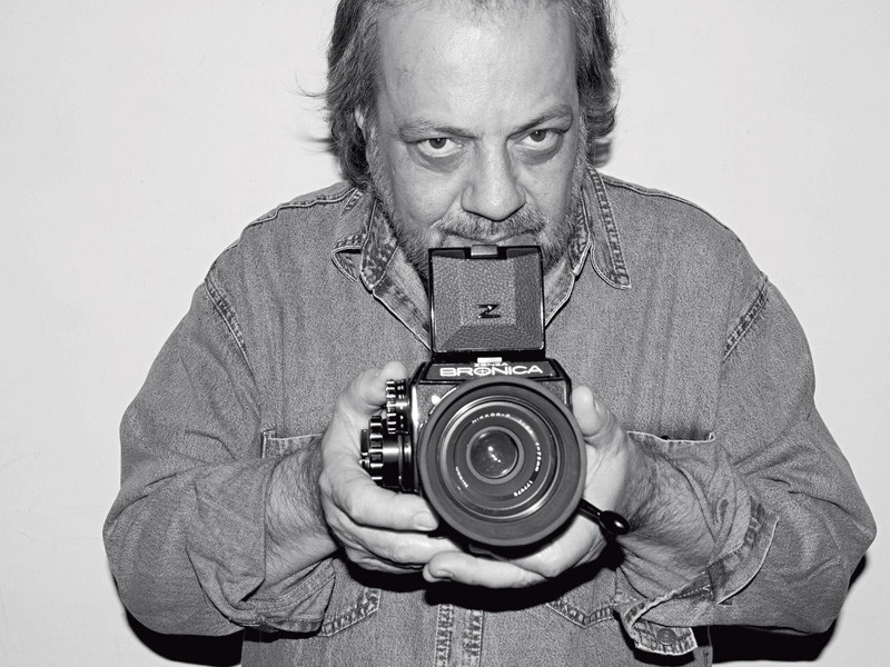 Antonio Guerreiro com sua companheira mais fiel, hoje