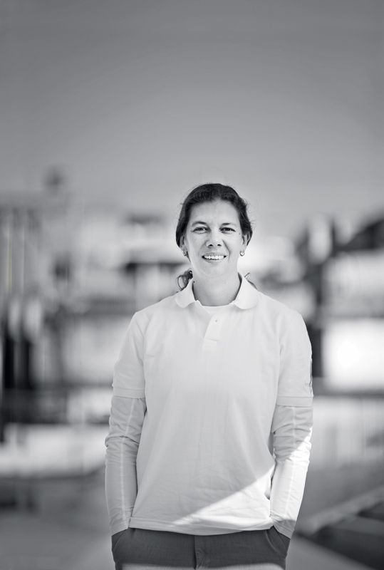 A ex-jogadora de vôlei Ana Moser