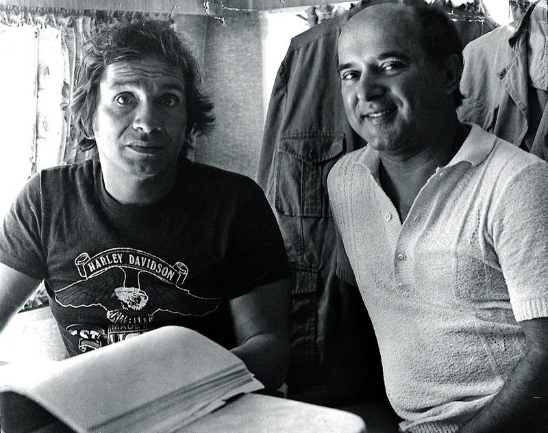 O setentista Dedé com o desperucado Zacarias