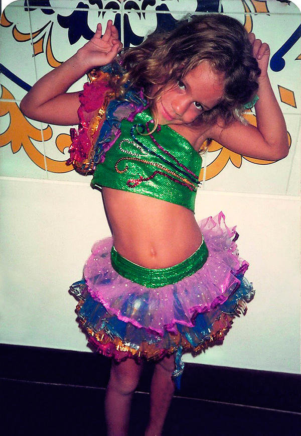 Cenas de muitos Carnavais na infância