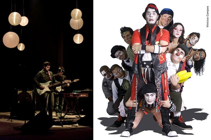 A banda mais bonita da cidade e Teatro Mágico