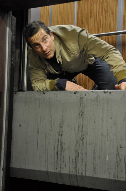 Grylls simula uma situação de emergência em No pior dos casos