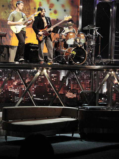 Chimpanzé Clube Trio ao vivo no Programa do Jô
