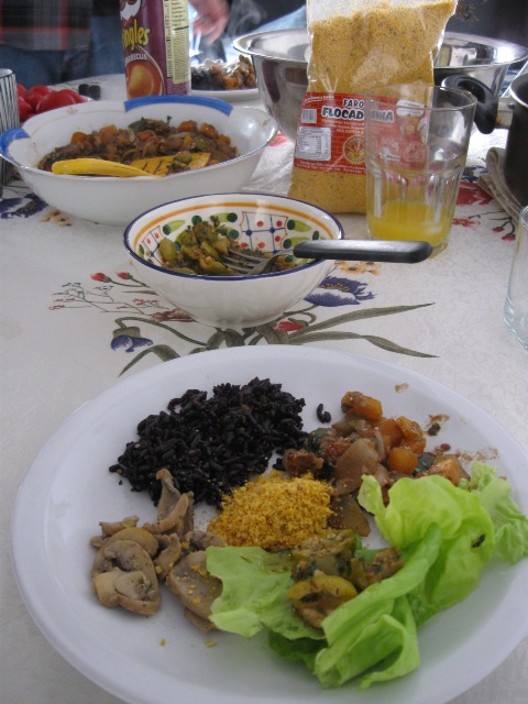 Um prato de carnaval