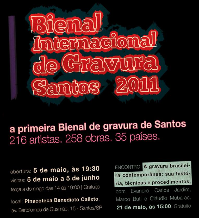 Primeira Bienal Internacional de Gravura de Santos