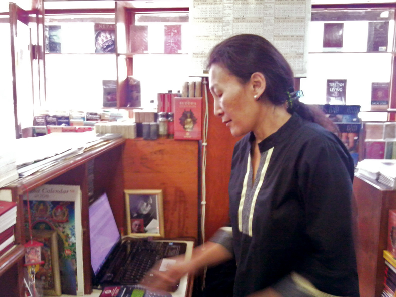 Tibetana super cool e dona do babado.