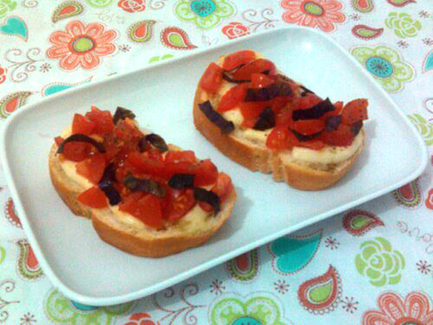 Bruschettas Caprese