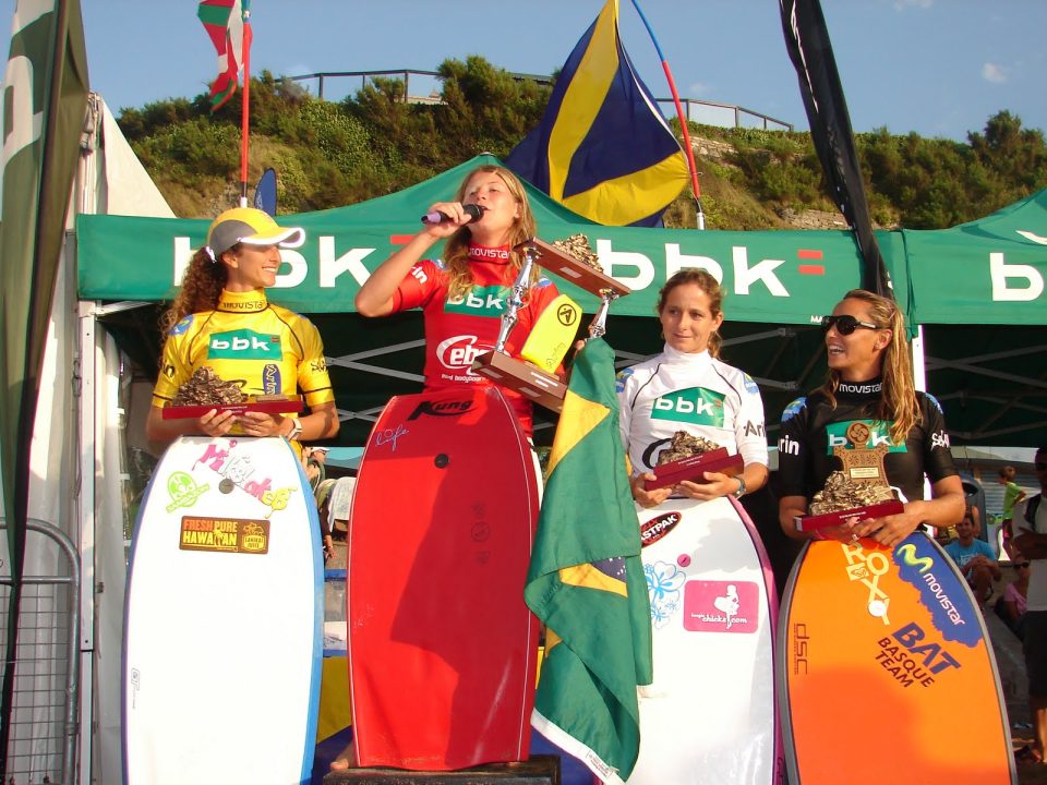 Vencedora na etapa espanhola