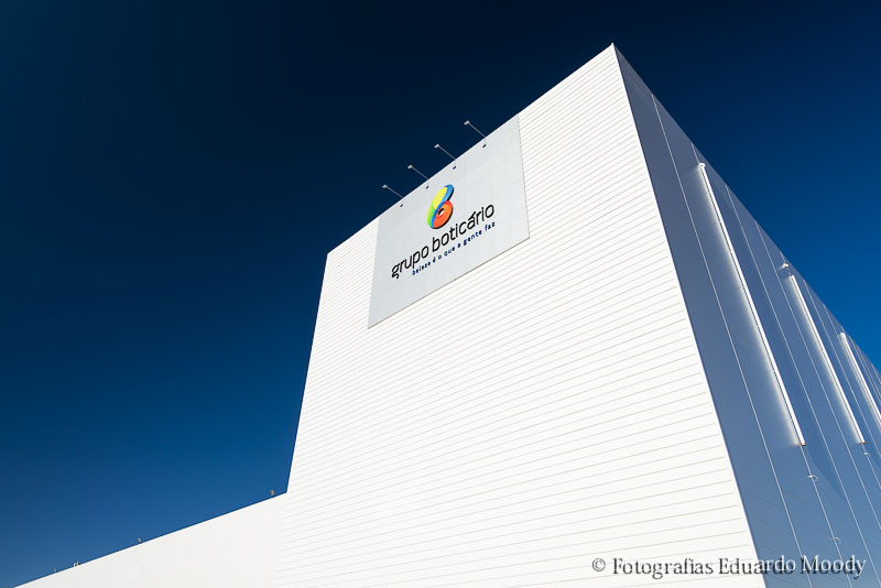 Fábrica do Grupo Boticário em Camaçari.