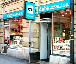 A loja de discos Eronen, em Helsinki