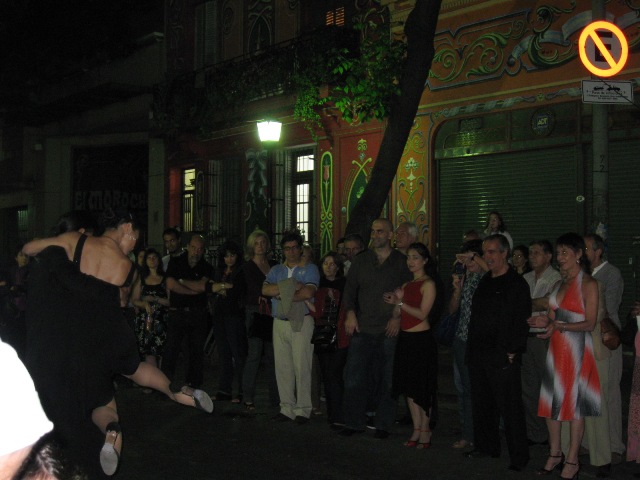 O tango na rua