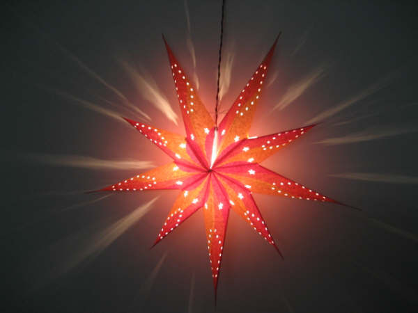 Luminária de estrela