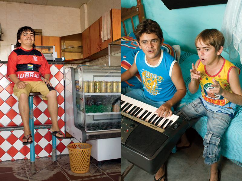 Os irmãos Cleidivan e Clécio mostram todo o swing da dupla Os Anões do Arrocha